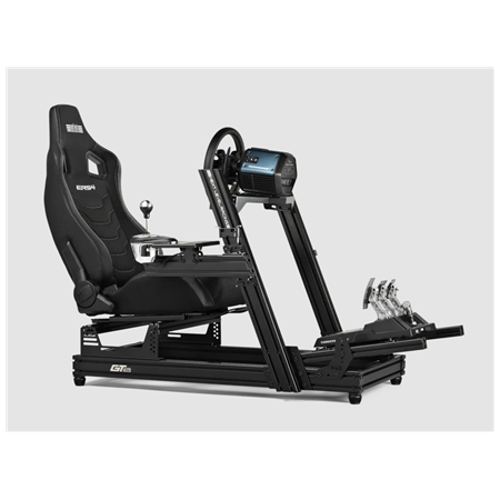 Next Level Racing | SIMAERO Mesh Fabric | Reclining Seat | ERS4 Elite Fabric & SimAero Mesh Edition | Black