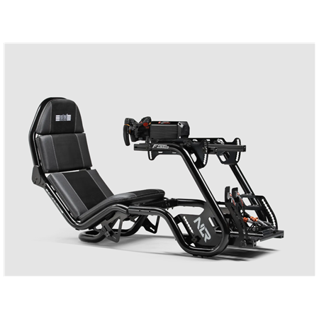 Next Level Racing | Steel | Racing Simulator Cockpit | F-GT Pro Formula and GT Grey Edition | Grey