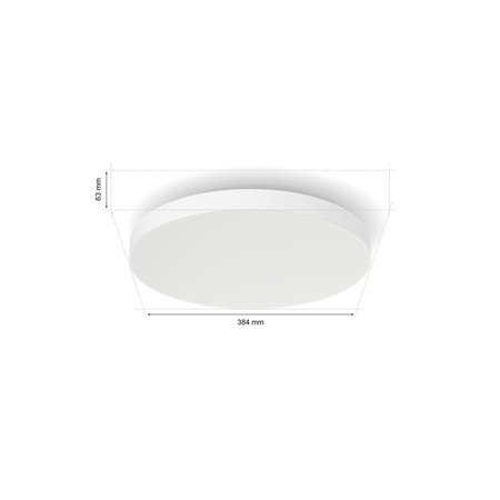 Philips Hue Datura Ceiling Light Small 38.4cm | 48 W