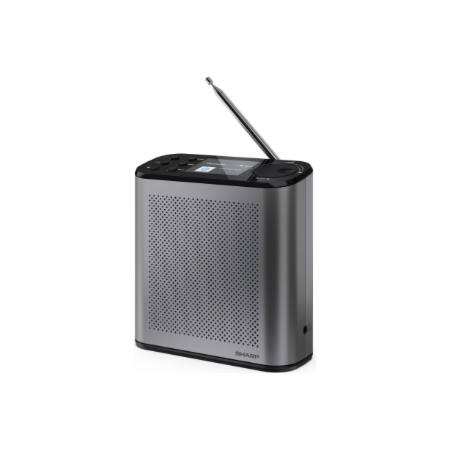 Sharp OSAKA Portable Digital Radio | DR-P530(GY) | USB port | Bluetooth | FM radio | Wireless connection