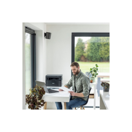 Brother 3-in-1 Printer | DCP-L1640W | Laser | Mono | A4 | Wi-Fi | Black