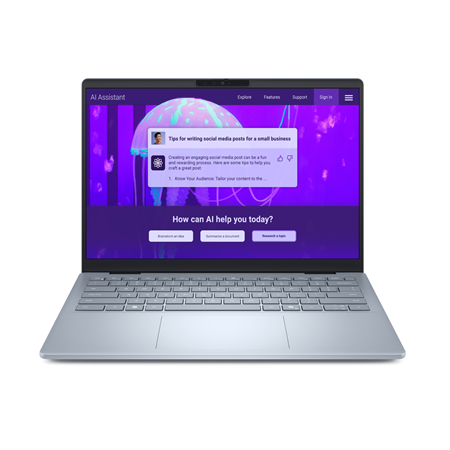 Dell Plus 14 DB1425 | Ice Blue | 14 " | 2.5K | 2560 x 1600 pixels | Intel Core Ultra 9 | 288V | 32 GB | LPDDR5X | Solid-state dr