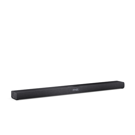 Sharp 2.1ch Ultra-slim Dolby Atmos/DTS Virtual: X Soundbar with Wireless Subwoofer | HT-SBW320 | 360 W | Bluetooth | Black | Wir