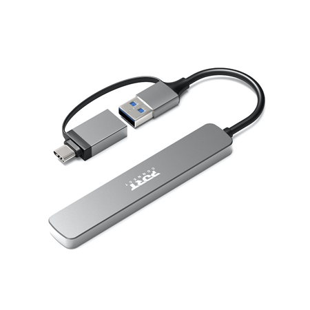 PORT CONNECT | Hub USB-C/USB-A vers 4 ports USB-A 3.0 5Gbps