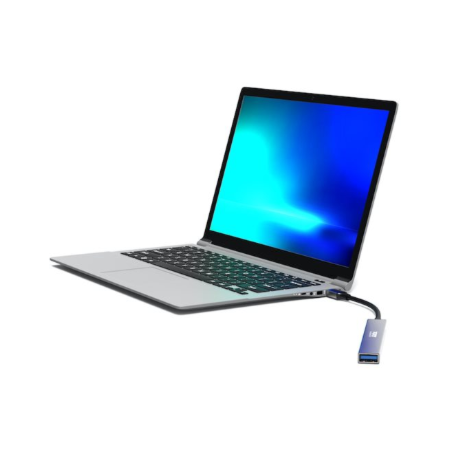 PORT CONNECT | USB-C Hub with 4 USB ports, 1X USB-C, 100W