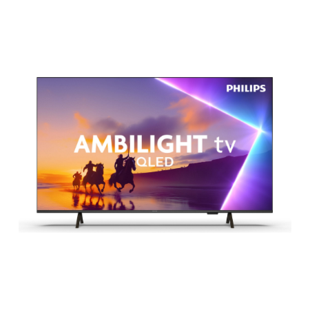 Philips 4K QLED Ambilight TV | 43PUS8450/12 | 43 | Smart TV | TITAN OS | UHD | Black