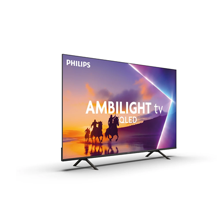 Philips 4K QLED Ambilight TV | 43PUS8450/12 | 43 | Smart TV | TITAN OS | UHD | Black