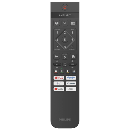 Philips 4K QLED Ambilight TV | 43PUS8450/12 | 43 | Smart TV | TITAN OS | UHD | Black