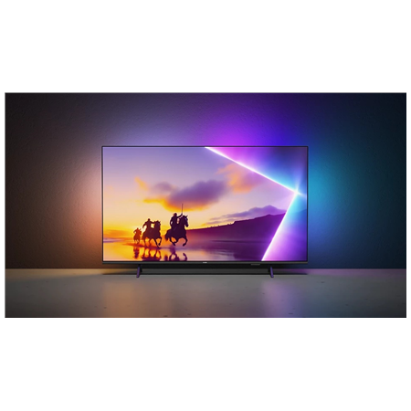 Philips 4K QLED Ambilight TV | 43PUS8450/12 | 43 | Smart TV | TITAN OS | UHD | Black