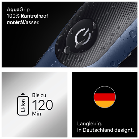 Braun 11in1 Grooming Kit | All-in-One Series 7 AIO7540 | Cordless | Number of length steps 14 | Black/Blue