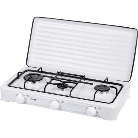 MPM KN-03/1K White Countertop 60 cm Gas 3 zone(s)