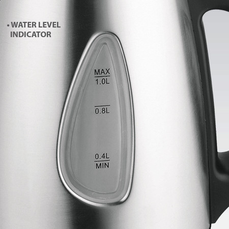 Electric kettle MAESTRO MR-029NEW 1l Stainless steel 1600 W