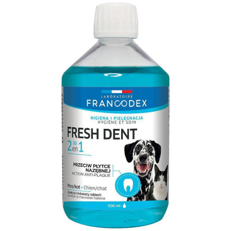 FRANCODEX Fresh dent burnos higienos skystis šunims ir katėms - 500ml