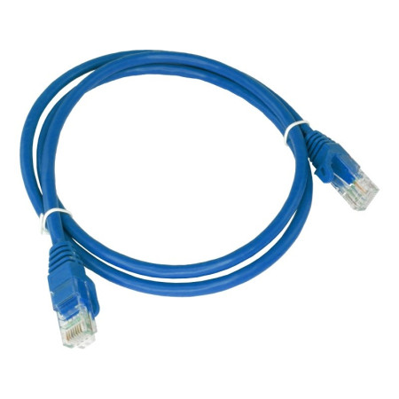 Alantec KKU5CZA1 tinklo kabelis Mėlyna 0.25 m Cat5e U/UTP (UTP)