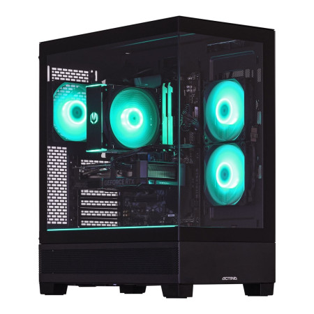 Actina 5901443440215 PC AMD Ryzen™ 5 5500 16 GB DDR4-SDRAM 1 TB SSD AMD Radeon RX 7600 „Midi Tower“ Juoda