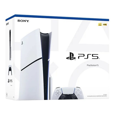Sony PlayStation 5 1 TB „Wi-Fi“ Juoda, Balta