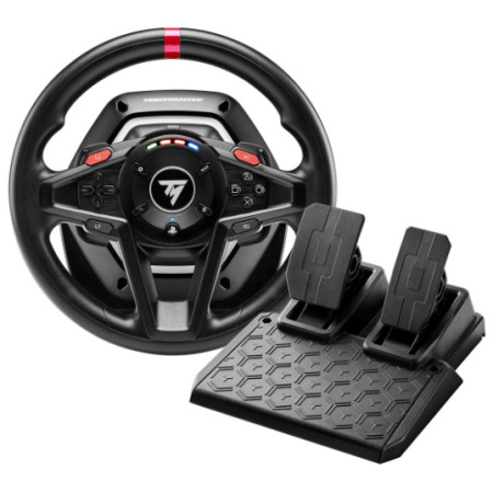 Thrustmaster T128-P Vairas Juodas USB + Pedalai Analogas PC, PlayStation 4, PlayStation 5