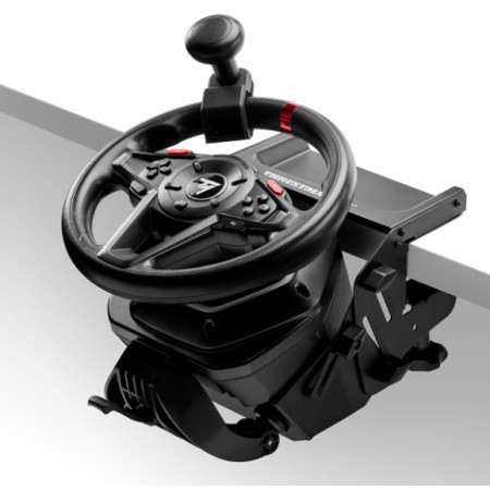 Thrustmaster T128-P Vairas Juodas USB + Pedalai Analogas PC, PlayStation 4, PlayStation 5