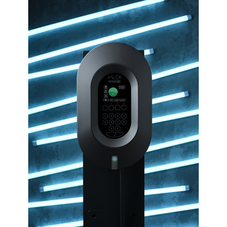 STAG EV STAG-EV-WB-11KW - Automobilio akumuliatoriaus įkroviklis 230/400 V AC (L-N / L-L), 3 fazės Grafito spalvos, baltas (be į