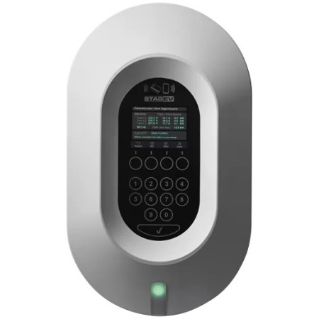 STAG EV STAG-EV-WB-11KW - automobilio akumuliatoriaus įkroviklis 230/400 V AC (L-N / L-L), 3-phase Grafitas, Balta