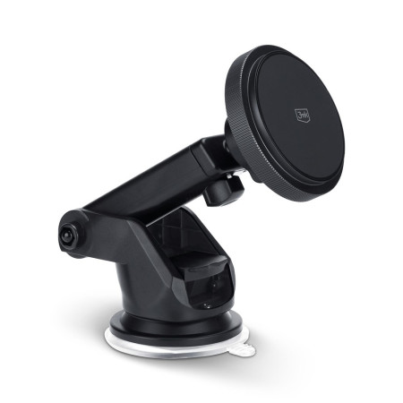 Automobilinis laikiklis-įkroviklis 3mk Car MagCharger 15W, juodas