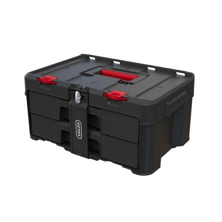 Įrankių dėžutė KETER Stack'N'Roll (17210832/253384) 2 stalčiai Juoda