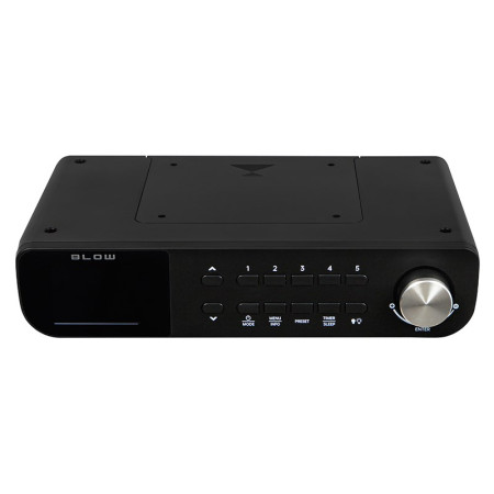 FM/DAB+ BLOW RK1 virtuvės radijas, juodas