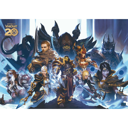 Puzzle Good Loot Gaming - World of Warcraft: 20th Anniversary 1000 vnt