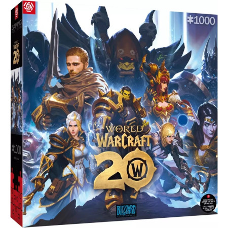 Puzzle Good Loot Gaming - World of Warcraft: 20th Anniversary 1000 vnt