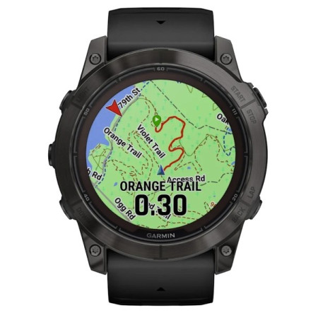 Garmin fēnix 7X Pro 3,56 cm (1.4") MIP 51 mm Skaitmeninis 280 x 280 pikseliai Lietimui jautrus ekranas Juoda „Wi-Fi“ GPS (palydo