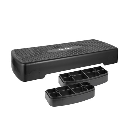 REBEL ACTIVE Fitness 2 žingsnių treniruoklis, juodas