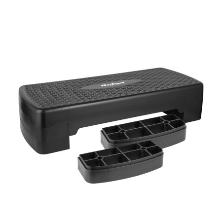 REBEL ACTIVE Fitness 3 žingsnių treniruoklis, juodas