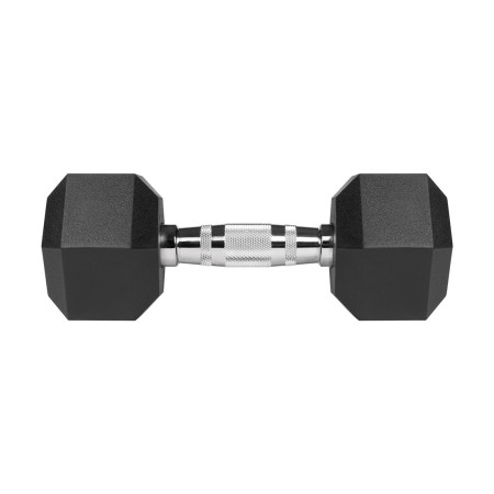 REBEL ACTIVE Guma dengti ketaus hanteliai 2 x 8 kg