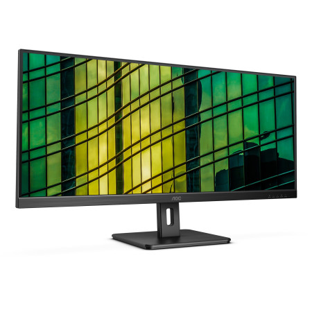 AOC U34E2M kompiuterio monitorius 86,4 cm (34") 3440 x 1440 pikselių Wide Quad HD - Juodas