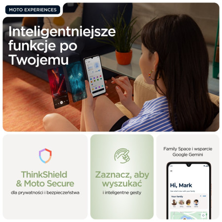 Motorola moto g06 17,5 cm (6.88") Dviguba SIM jungtis Android 15 4G C tipo USB 4 GB 256 GB 5200 mAh Žalia