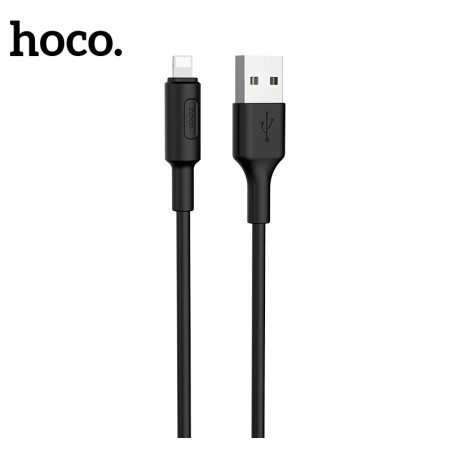 USB kabelis Hoco X25 Lightning 1.0m juodas