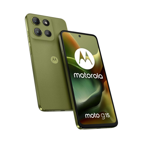 Motorola moto g15 17,1 cm (6.72") Dviguba SIM jungtis Android 15 4G C tipo USB 8 GB 128 GB 5200 mAh Žalia