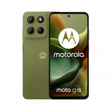 Motorola moto g15 17,1 cm (6.72") Dviguba SIM jungtis Android 15 4G C tipo USB 8 GB 256 GB 5200 mAh Žalia