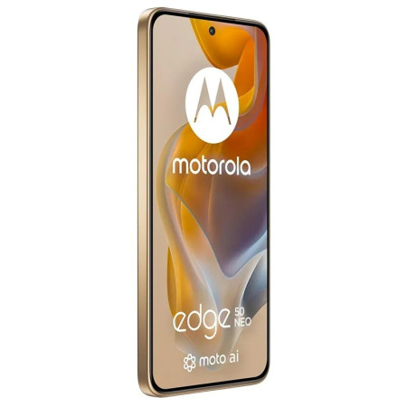 Motorola edge 50 Neo 16,1 cm (6.36") Dviguba SIM jungtis Android 14 5G C tipo USB 12 GB 512 GB 4310 mAh Smėlinis