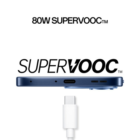 OPPO Reno15 F 5G Twilight Black Box 16,7 cm (6.57") Dviguba SIM jungtis Android 16.0 C tipo USB 8 GB 256 GB 6500 mAh Juoda