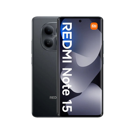 Xiaomi Redmi Note 15 Black - išmanusis telefonas 17,2 cm (6.77") 8 GB 256 GB 6000 mAh juodas