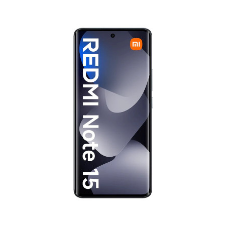 Xiaomi Redmi Note 15 Black - išmanusis telefonas 17,2 cm (6.77") 8 GB 256 GB 6000 mAh juodas