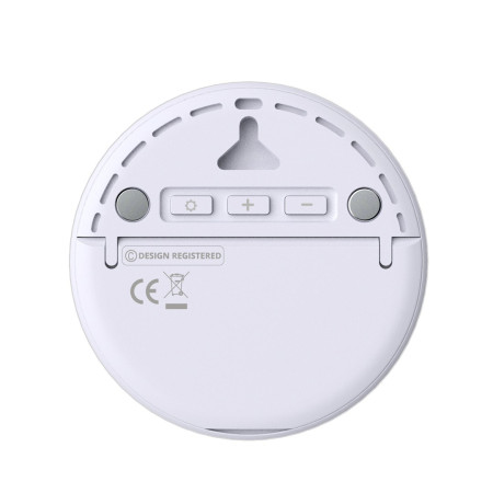 GreenBlue belaidė meteorologinė stotis, vidaus/lauko temperatūra, laikrodis, °C/°F pasirenkama, veikimo nuotolis iki 60 m, GB162