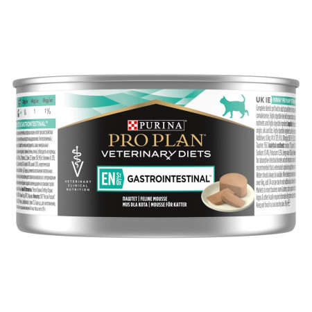 PURINA Pro Plan Veterinary Diets Feline Stox Gastrointestinal - šlapias kačių maistas - 195g