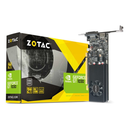 Zotac ZT-P10300A-10L vaizdo plokštė NVIDIA GeForce GT 1030 2 GB GDDR5