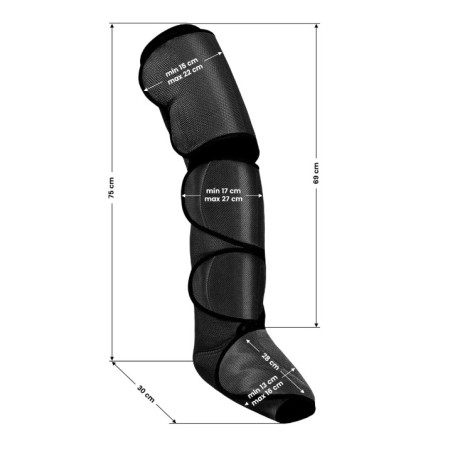 Limfodrenažinis masažuoklis Reach LKM1 juodas