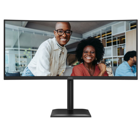 AOC E4 CU34E4CV kompiuterio monitorius 34" UltraWide Quad HD