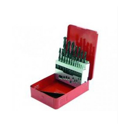 Grąžtai metalui 1-10mm 19vnt MEGA