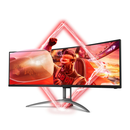 AOC B2 AG493UCX2 kompiuterio monitorius 124 cm (48.8") 5120 x 1440 pikseliai Quad HD LED