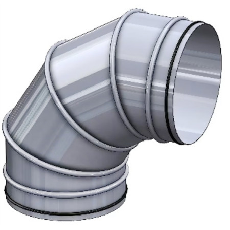 Alkūnė ortakio D200/90